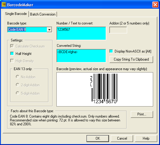 Barcode Software for Office by Wolf Software Screenshot